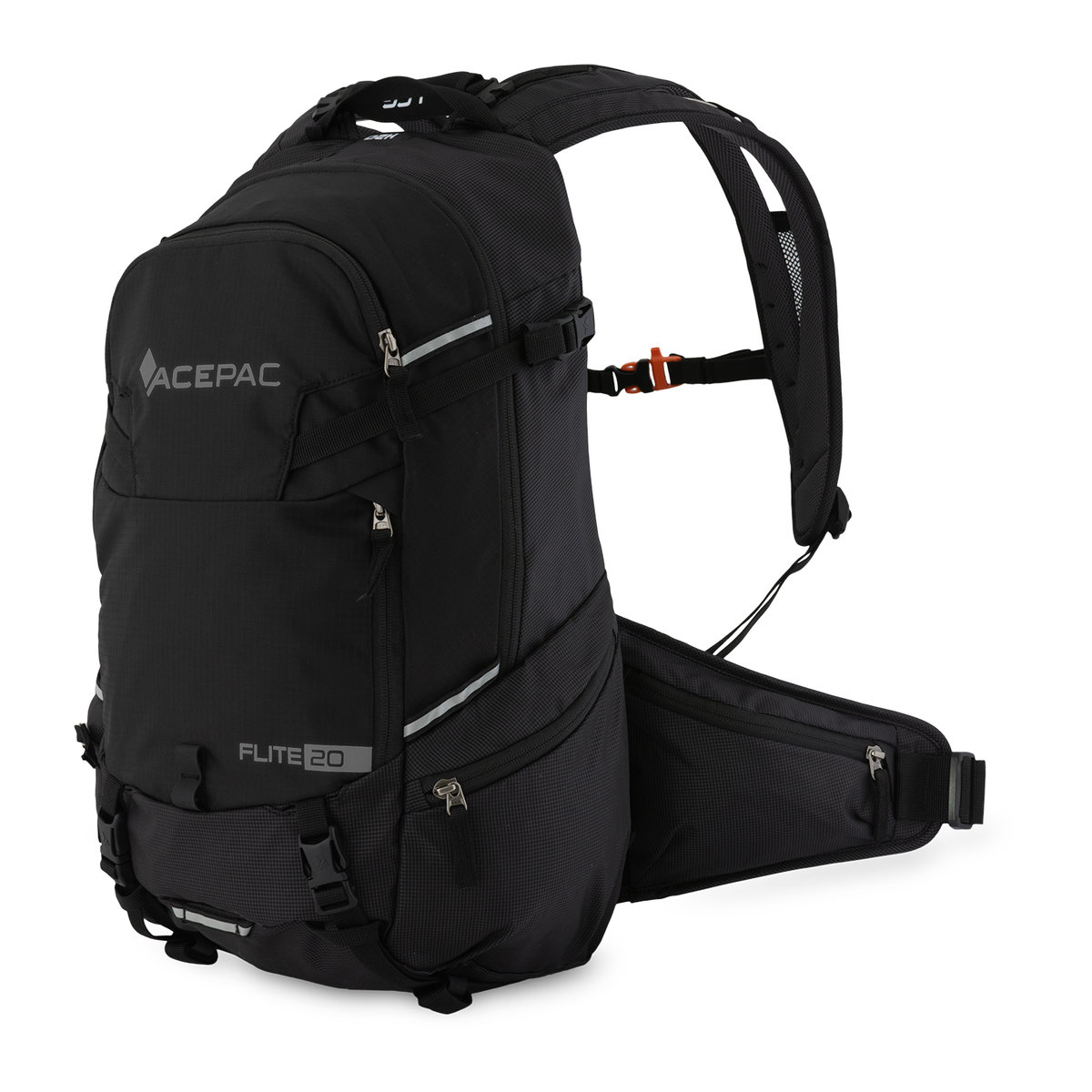 Acepac Acepac Flite 20 Plecak, czarny  2022 Plecaki rowerowe 44207240120