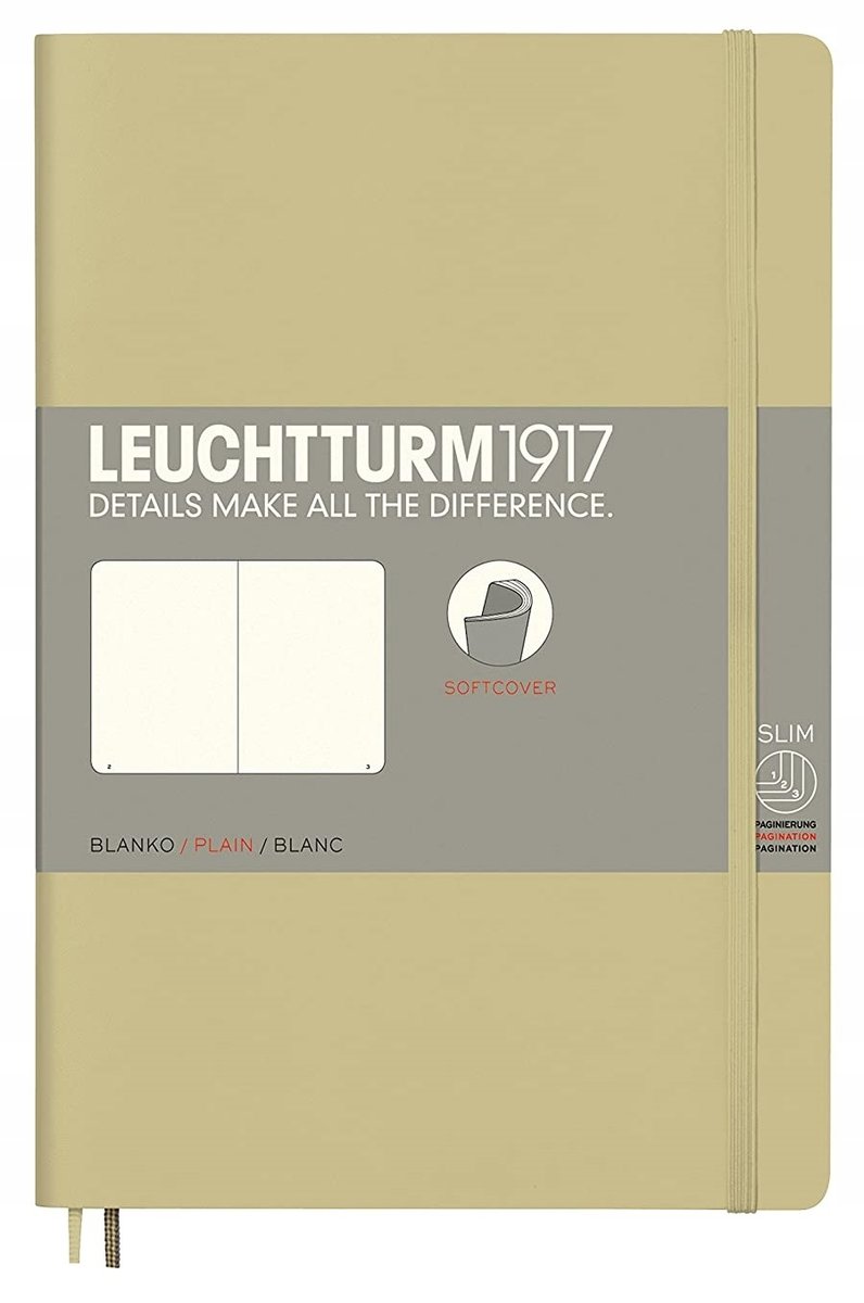 Leuchtturm1917 Notatnik Notes Miękki B6 Gładki