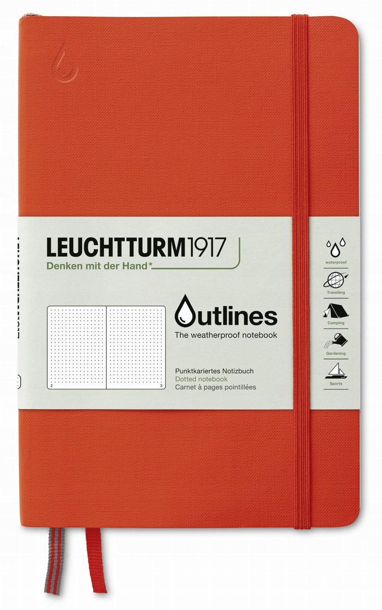 Leuchtturm1917 Notatnik Wodoodporny B6+ Kropka