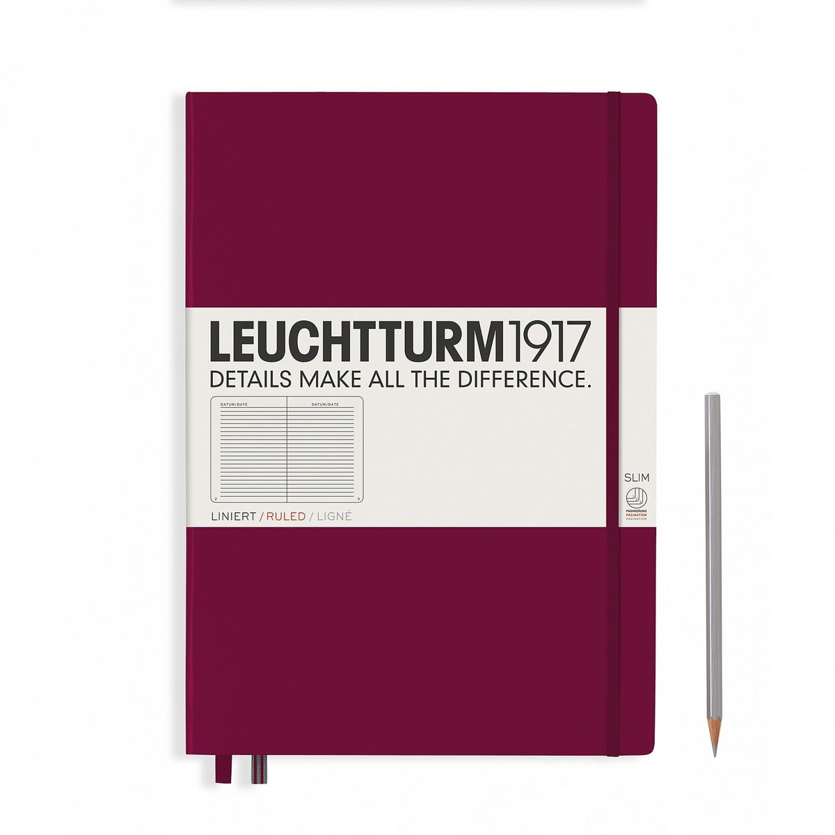 Leuchtturm1917 Notatnik Master Slim A4+ Linia