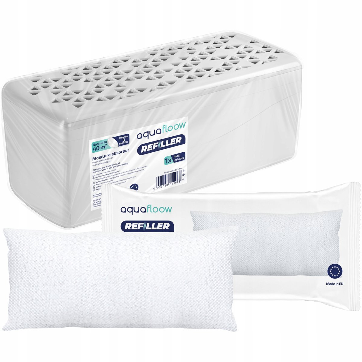 Duży Pochłaniacz Wilgoci Xxl Do Domu + Wkład 500G