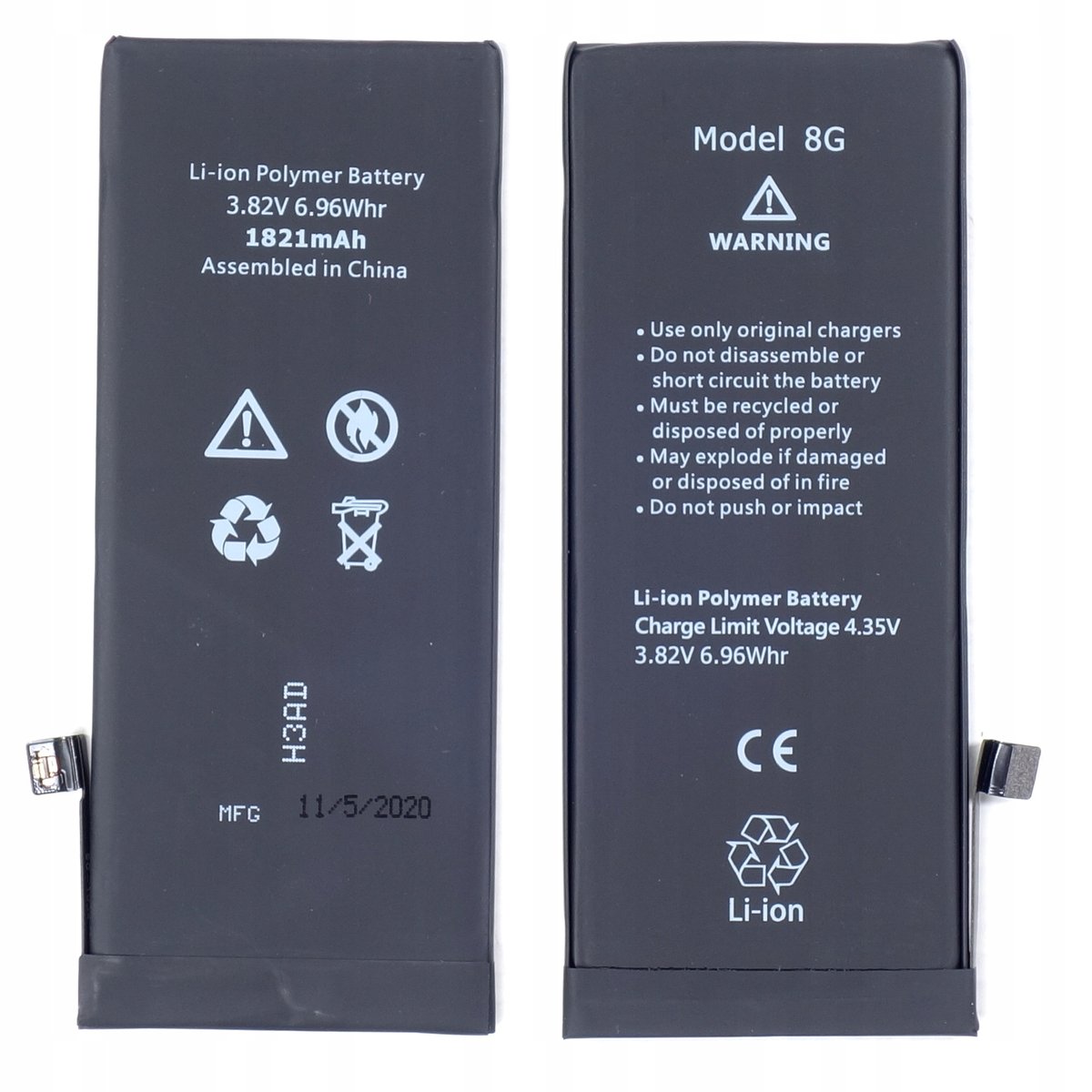 Bateria Do Apple Iphone 8 1821 Mah