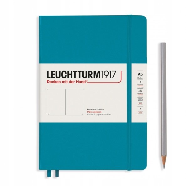 Leuchtturm1917 Notatnik Notes Medium A5 Gładki