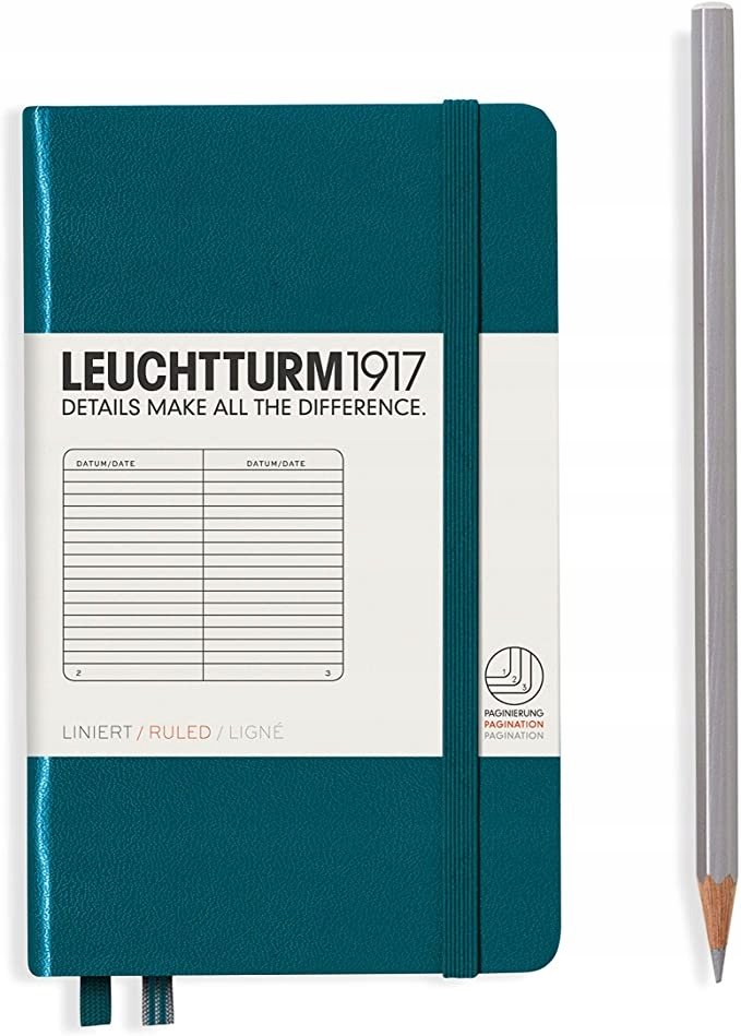 Leuchtturm1917 Notatnik Notes Pocket A6 Linia