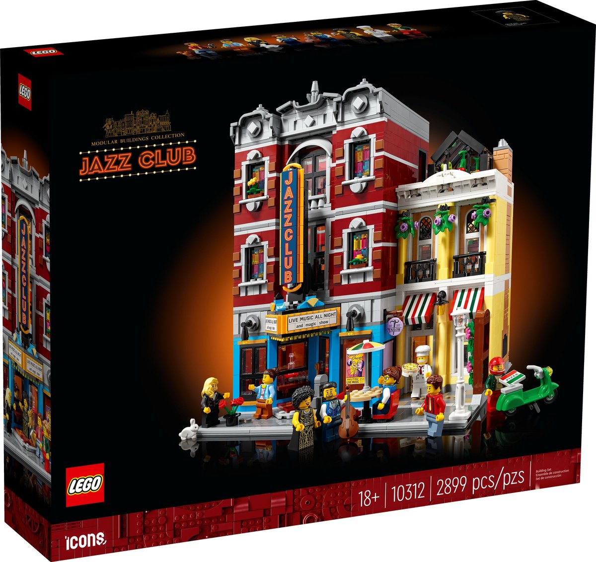 Lego Icons Klub Jazzowy 10312