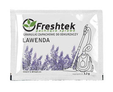 Freshtek FRESHTEK granulki zapachowe do odkurzacza LAWENDA 5906395398614