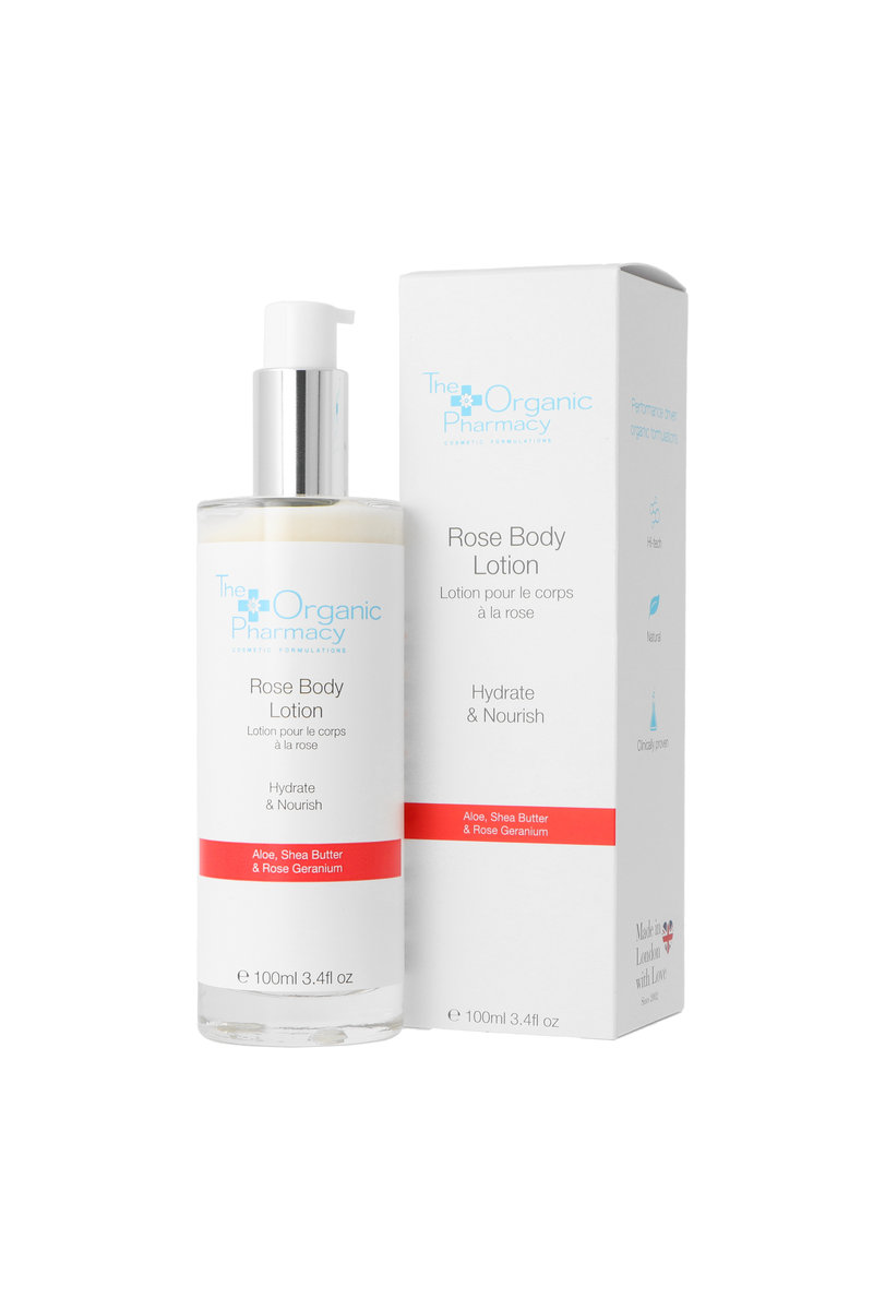 The Organic Pharmacy, Rose Body Lotion, 100ml