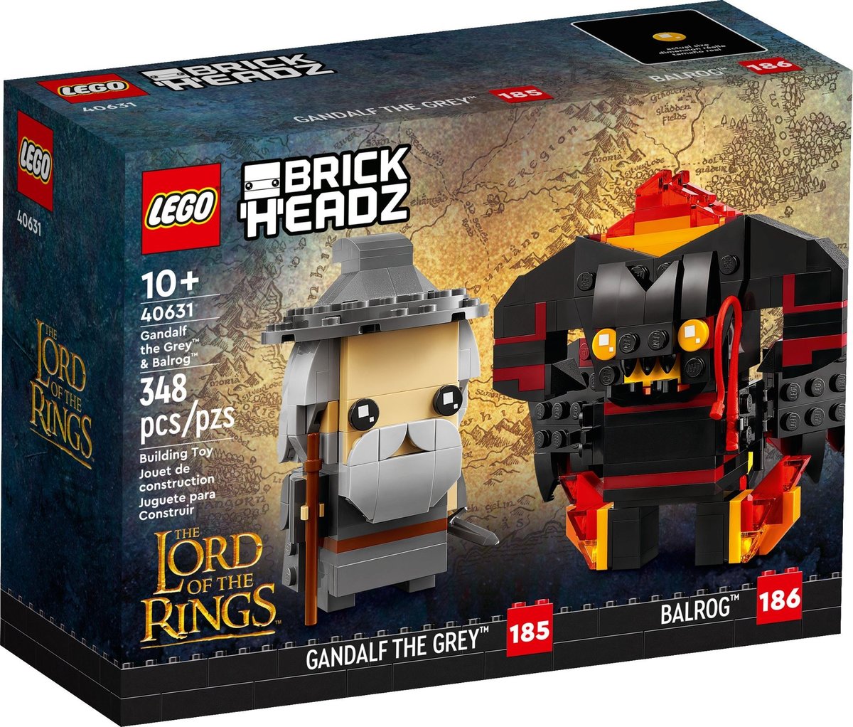 Lego BrickHeadz - Gandalf Szary i Balrog 40631