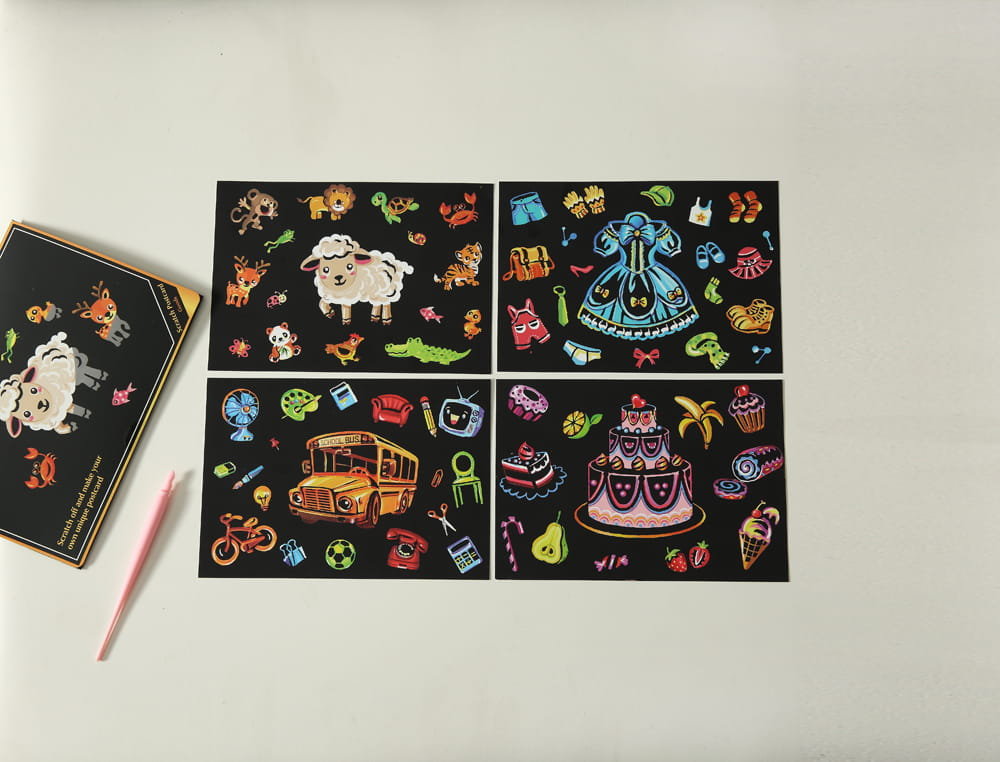 Magiczna Zdrapka - 4w1 Mały Sklep 20x14cm - Twoje Hobby