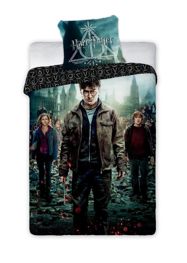 Pościel Bawełniana 135X200cm Harry Potter Hogrwart
