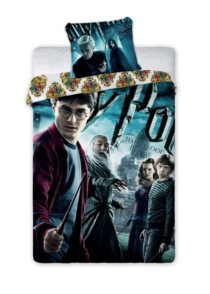 Pościel Bawełniana 135X200cm Harry Potter Hogrwart