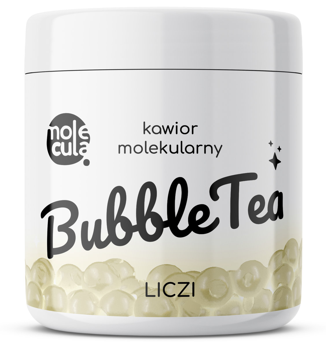 Molecula Molekularny kawior o smaku liczi do bubble tea 800 g