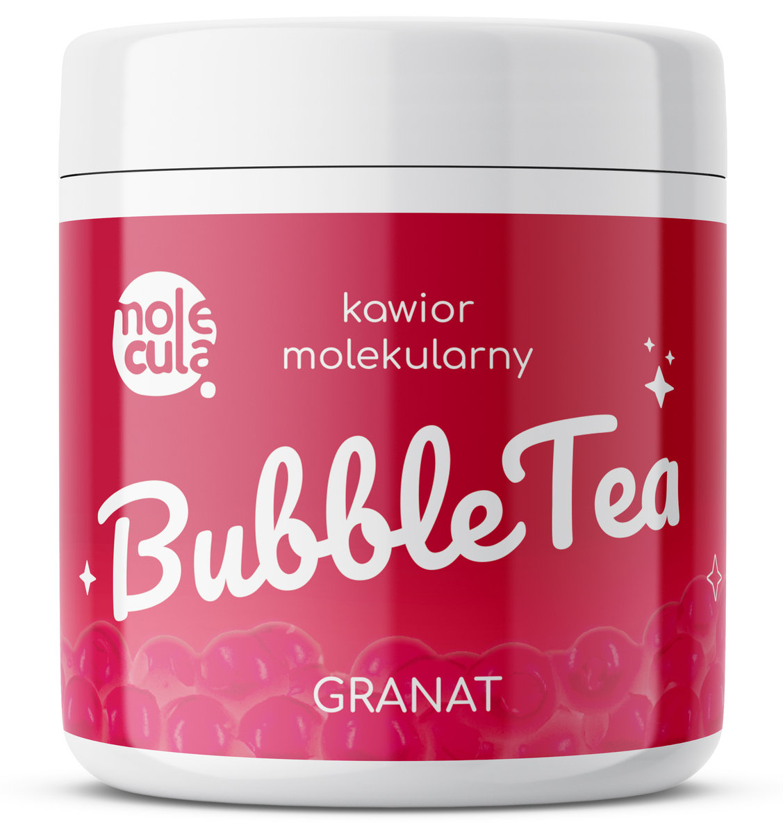 Molecula Molekularny kawior o smaku granata do bubble tea 800 g