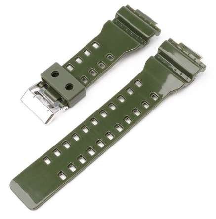 Opaska Pasek Bransoleta Smooth Casio G-Shock Ga-100 Ga-110 Gd-100 G-8900 Army Green Glossy