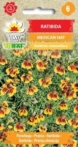 Toraf KWIATY Ratibida Mexican Hat nasiona 0,2g 00465