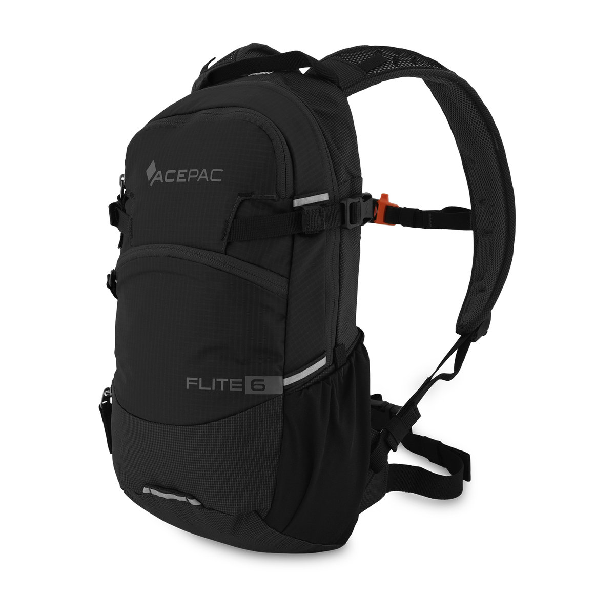 Acepac Acepac Flite 6 Daypack, czarny  2022 Plecaki rowerowe 44207210120