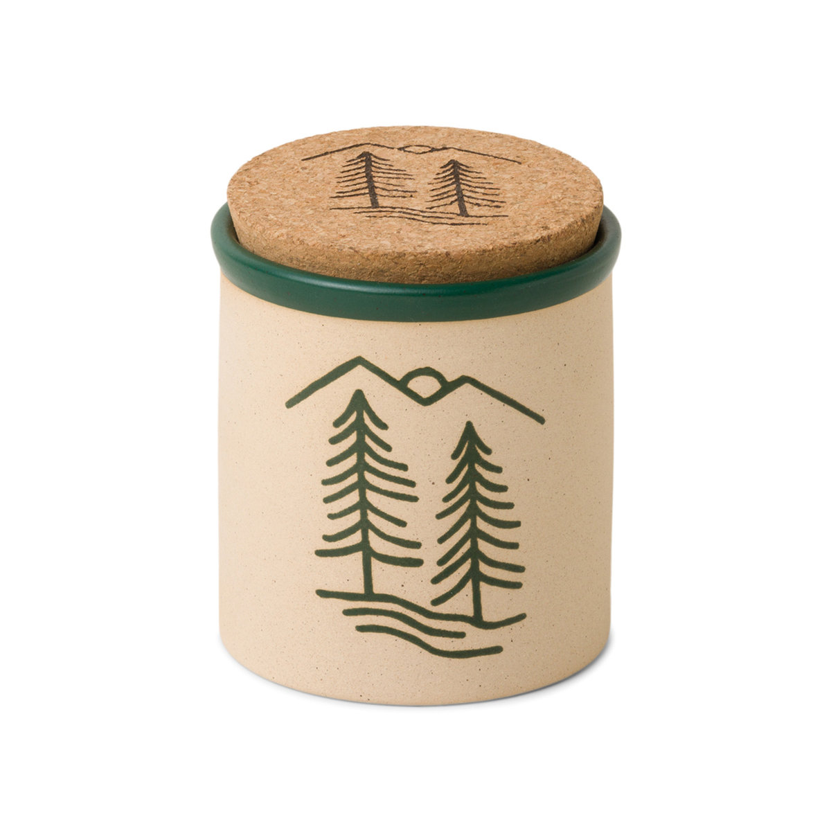 Świeca Ceramiczna 'Cypress & Fir' 226G Dark Green Paddywax