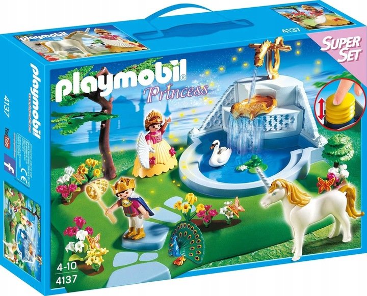 Playmobil 4137 Super zestaw z bajki zamek Park FBA_4137