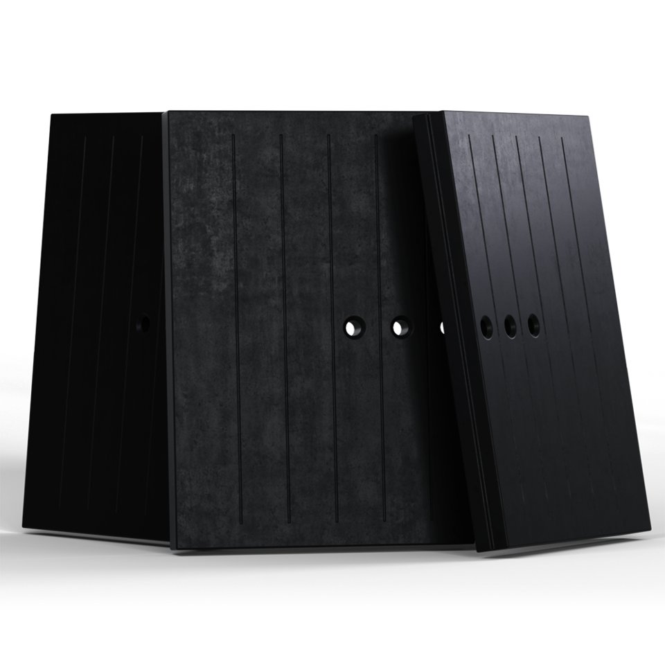 Płyty Termotec Czarny Lucy 12 Prawy Bs (Komplet)