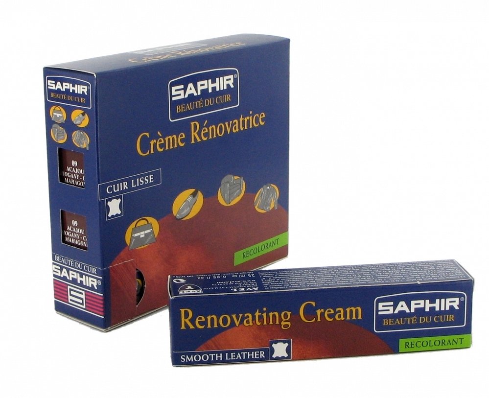 SAPHIR Krem szpachla do skór Renovating Cream 25ml 89-wiśnia) 620