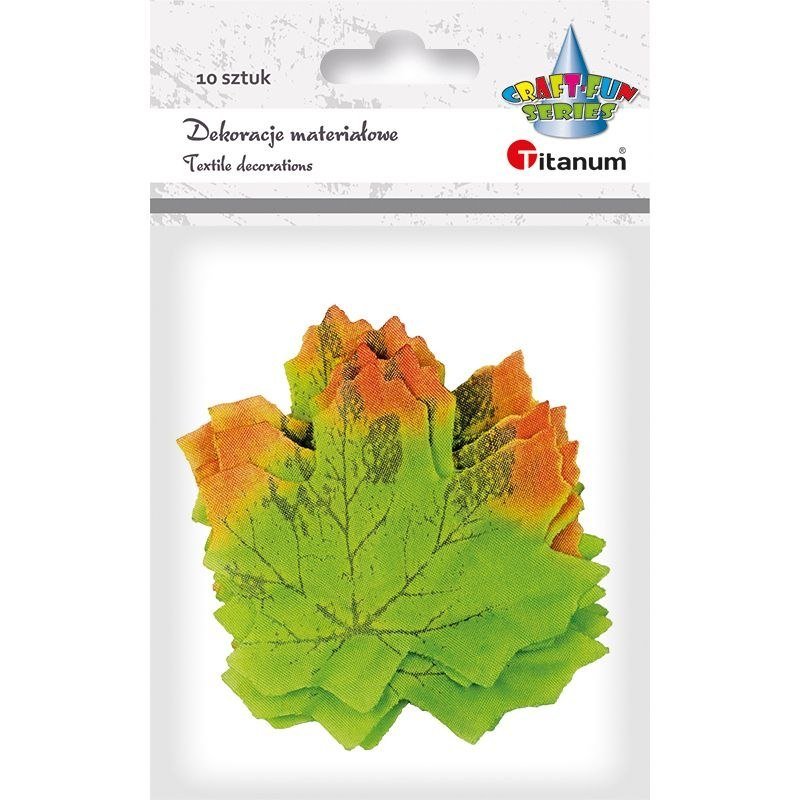 Ozdoba Materiałowa Titanum Craft-Fun Series Liście Klonu (Fy-001(G)) Titanum