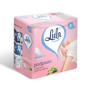 Lula Podpaski Ze Skrzydełkami Zielona Herbata 8szt