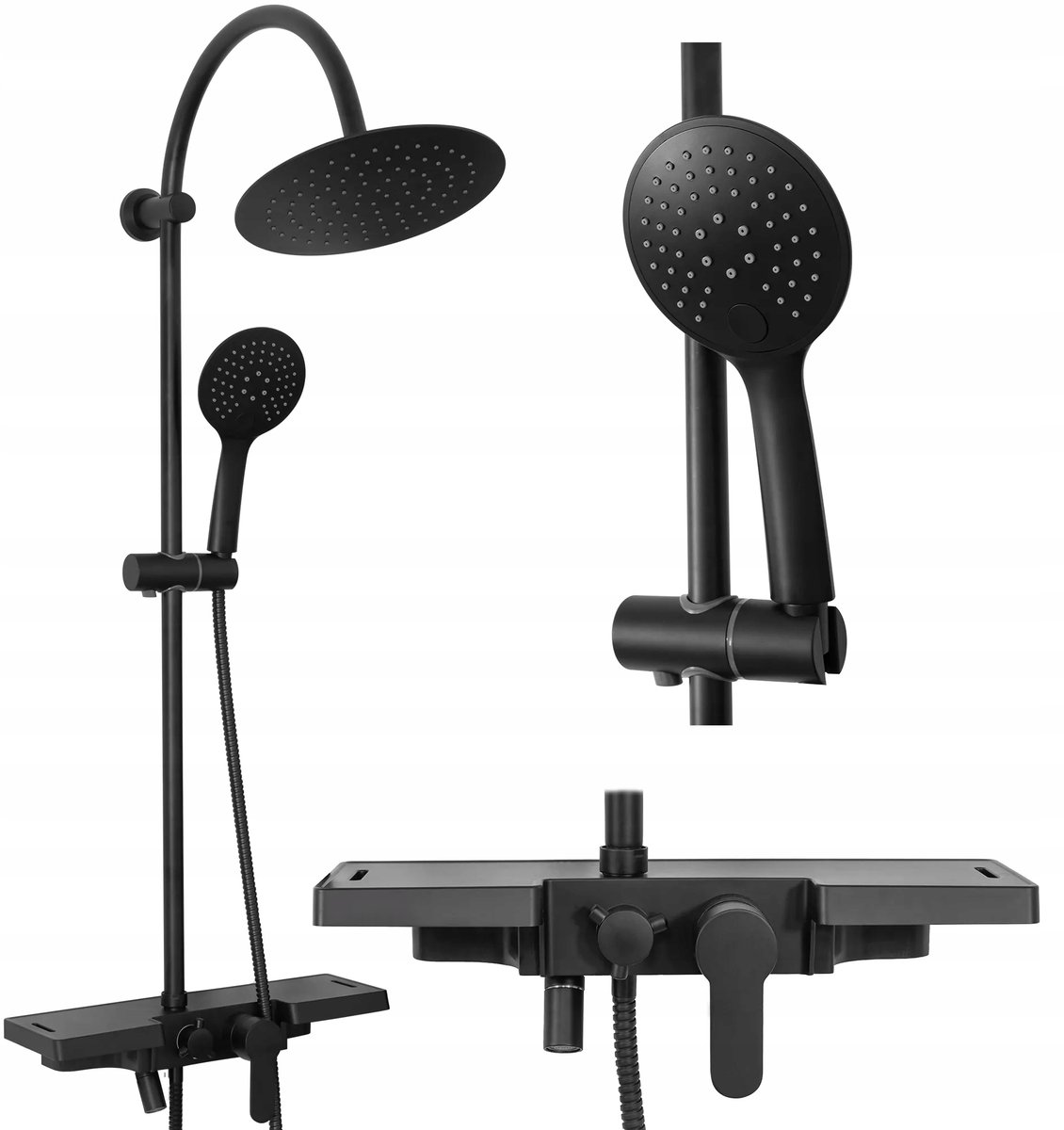 Rea P7001 ZESTAW NATRYSKOWY VIGO BLACK