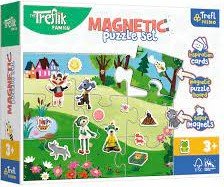 TREFL 93166 Puzzle magnetyczne - Treflikowy dzień