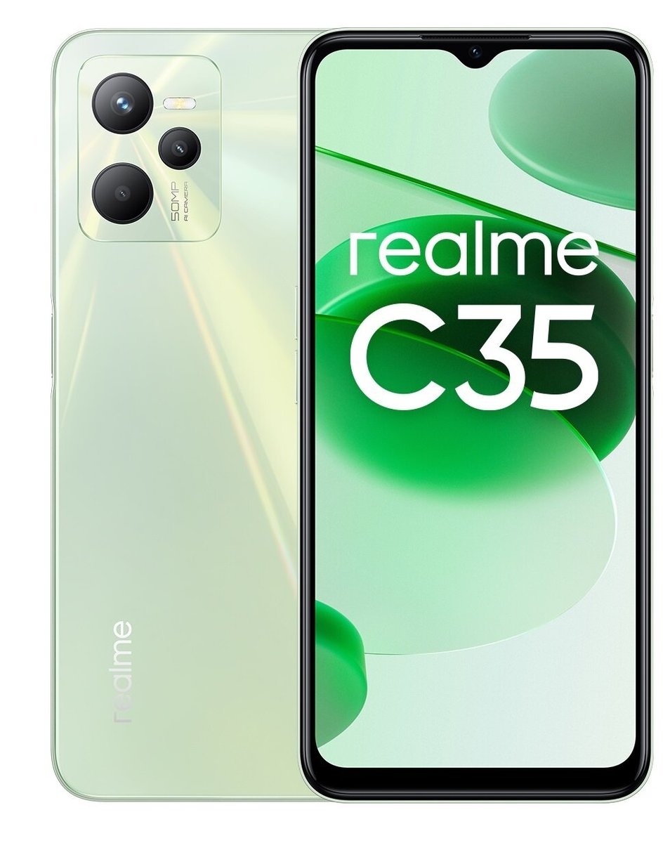 Realme C35 4GB/64GB Dual Sim Zielony
