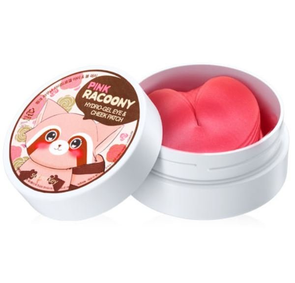 Secret key Pink racoony hydro gel eye cheek patch