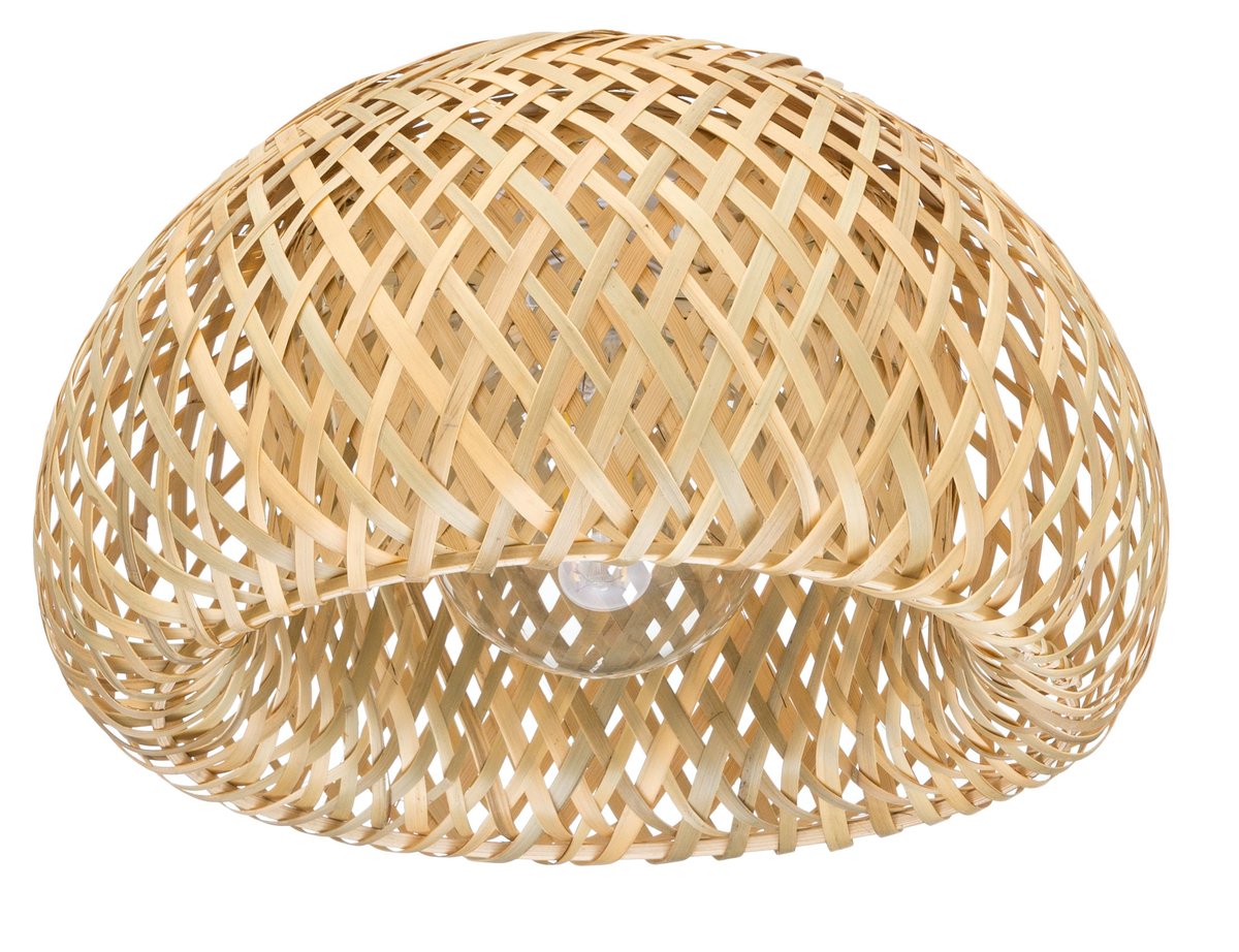 Klosz Boho Bambusowy Duży 45cm Dmt57