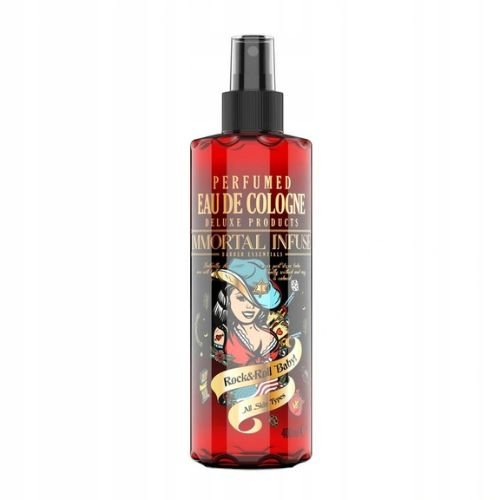 Фото - Лосьйон після гоління ROCK Immortal Infuse Eau De Cologne  & Roll Baby, 400ml 