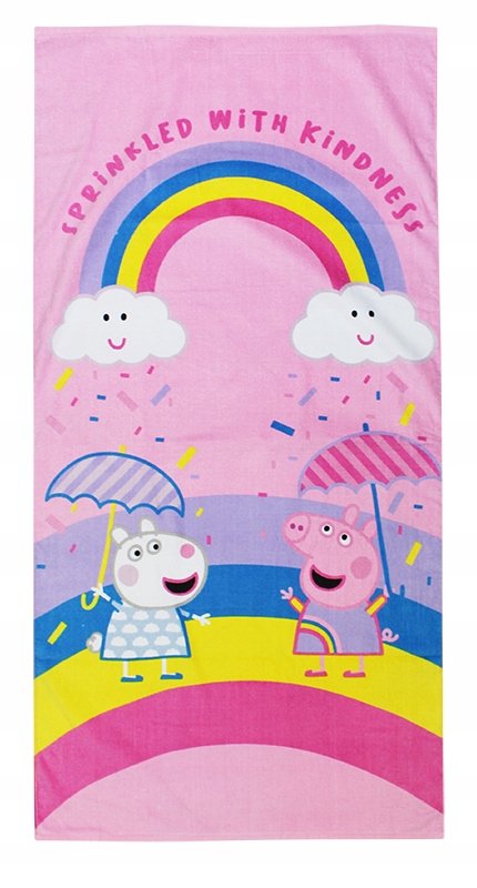 Świnka Peppa Ręcznik Dla Dziecka Pepa 70X140cm