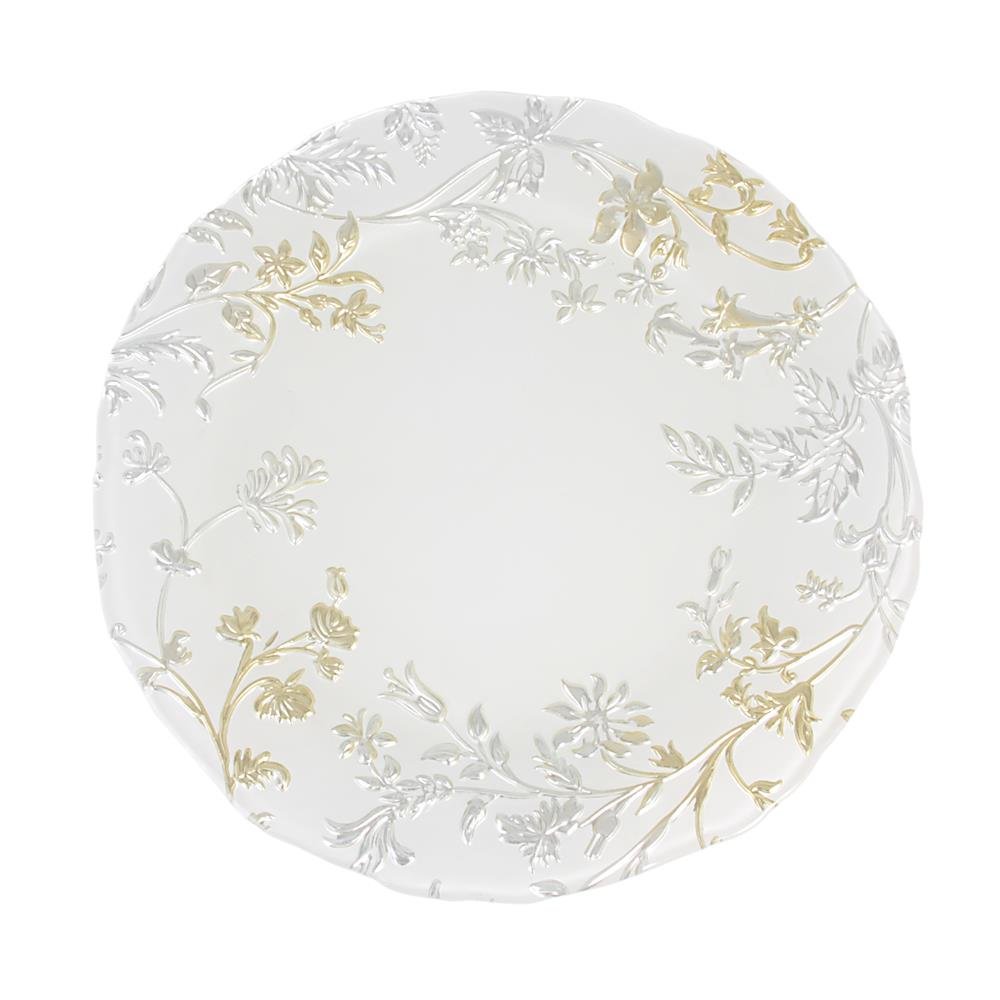 Talerz Do Ciasta Szklany 32 cm Roslin Villa Italia