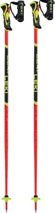 Kije narciarskie LEKI WCR Lite SL 3D czerwone 65265851100  115 cm