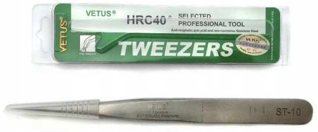 Project Lashes, Pęseta do przedłużania rzęs Vetus ST-10