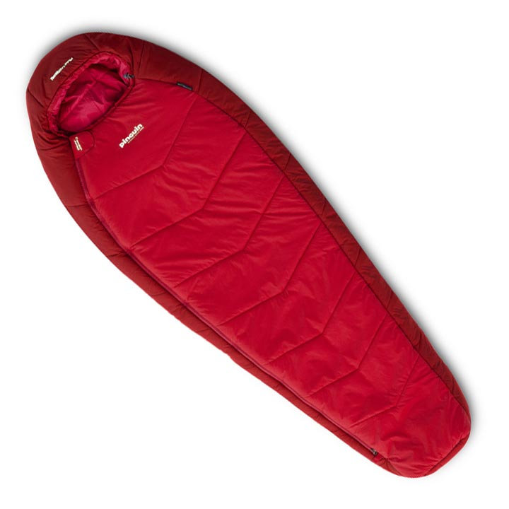 Zimowy Śpiwór Syntetyczny Dla Kobiety Pinguin Comfort Lady Pfm Red 175 Lewy