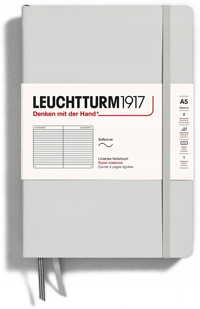 Leuchtturm1917 Notatnik Medium A5 Linia Miękki