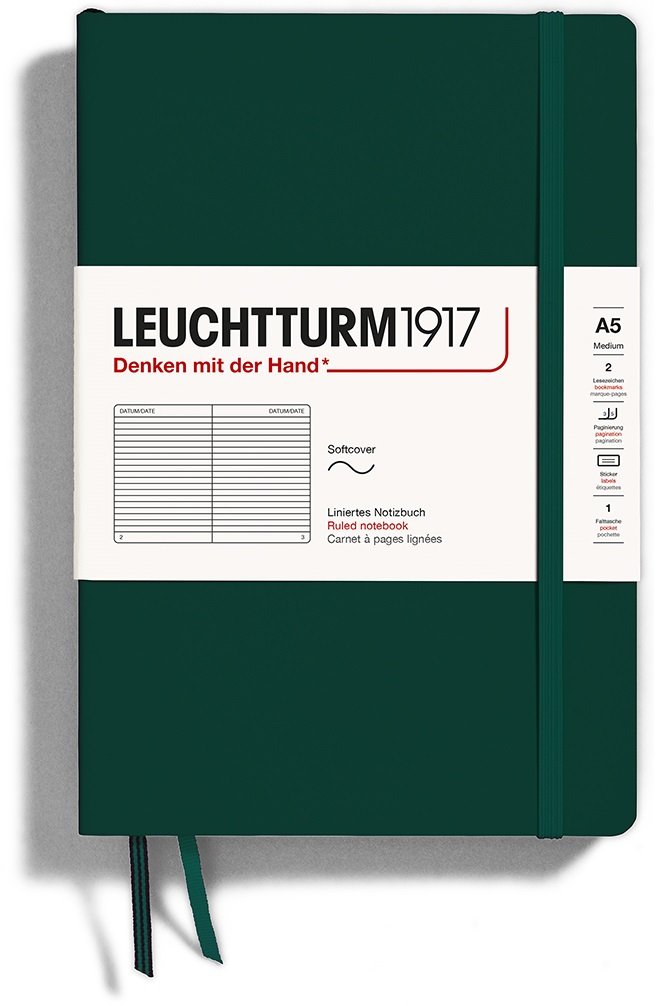 Leuchtturm1917 Notatnik Medium A5 Linia Miękki