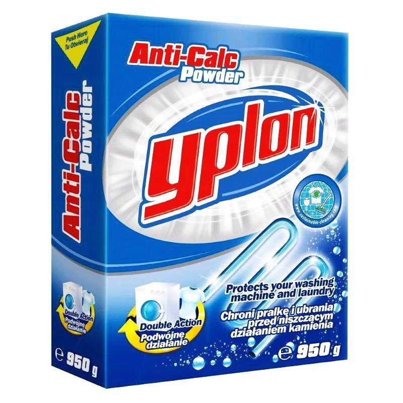 Yplon Anti-calc Powder 950g - proszek chroniący pralkę