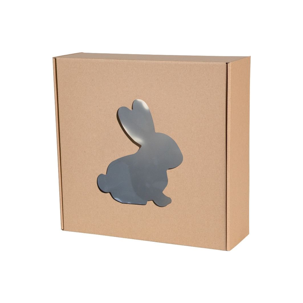 Pudełko Fasonowe Okienko Zając 300X300X100mm