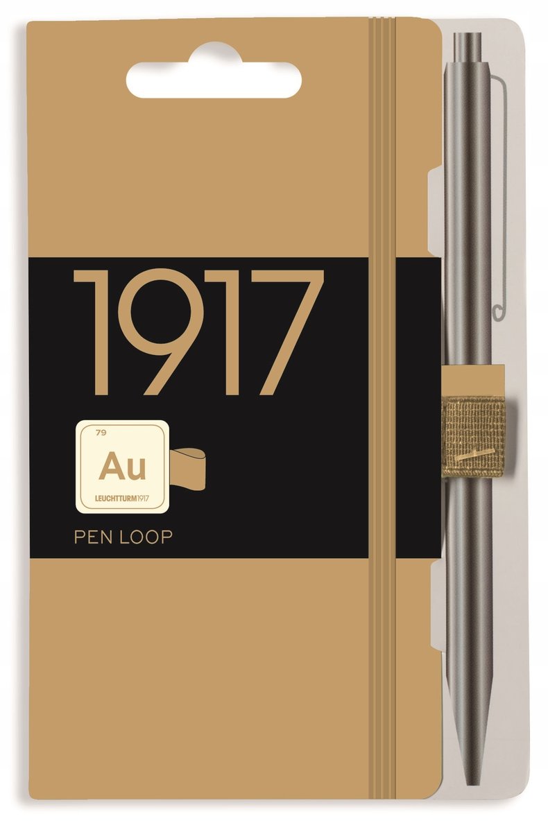 Leuchtturm1917 Pen Loop Uchwyt Złoty