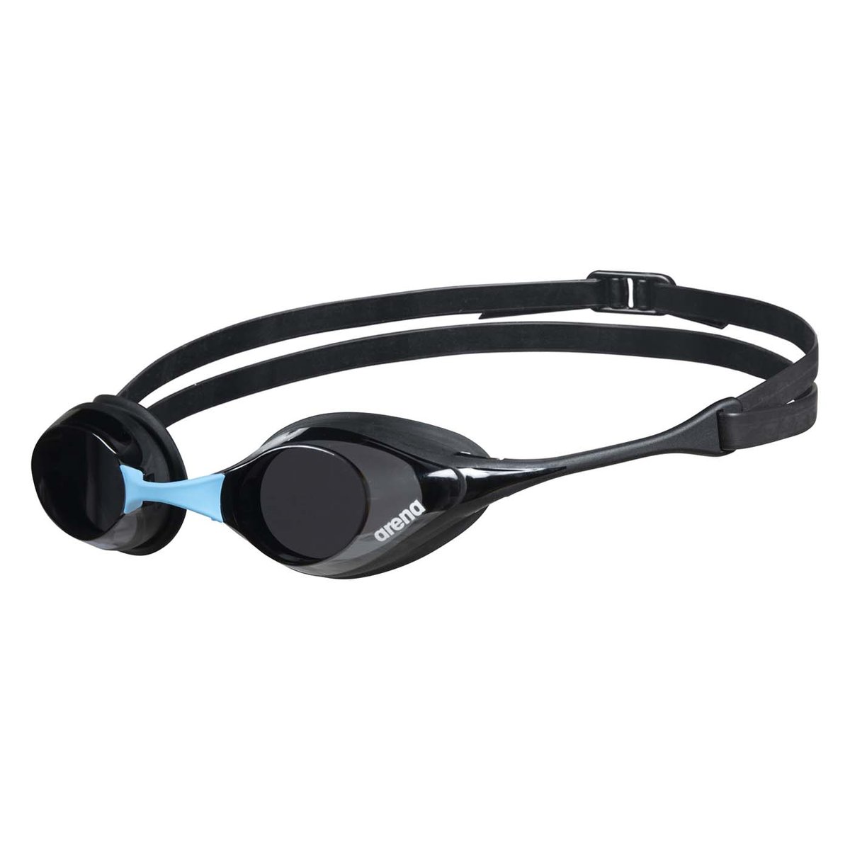 Arena Cobra Swipe Goggles, dark_smoke/black/blue 2021 Okulary do pływania 4195-600-0
