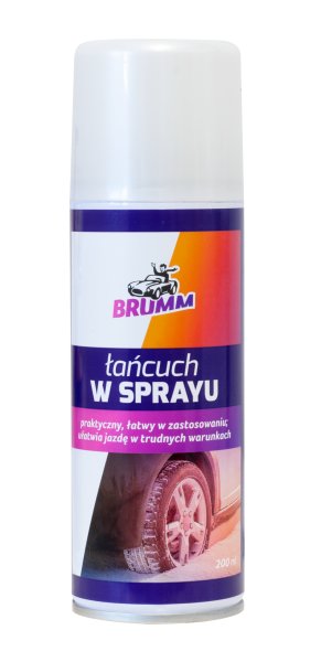 BRUMM ŁAŃCUCH W SPRAYU NA ŚNIEG 200 ml