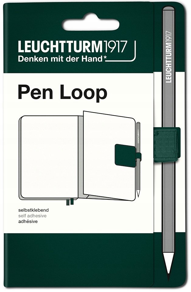 Leuchtturm1917 Pen Loop Uchwyt Forest Green