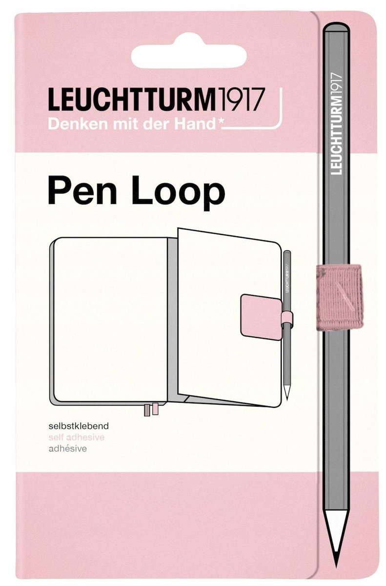 Leuchtturm1917 Pen Loop Uchwyt Pudrowy Róż