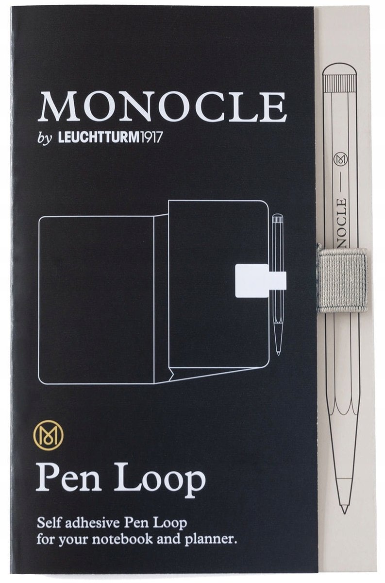 Leuchtturm1917 Pen Loop Uchwyt Monocle Light Grey