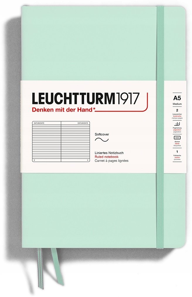 Leuchtturm1917 Notatnik Medium A5 Linia Miękki