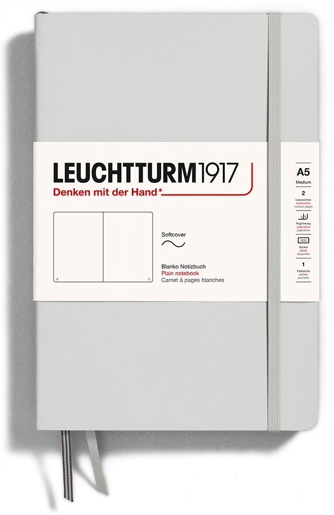 Leuchtturm1917 Notatnik Medium A5 Gładki Miękki