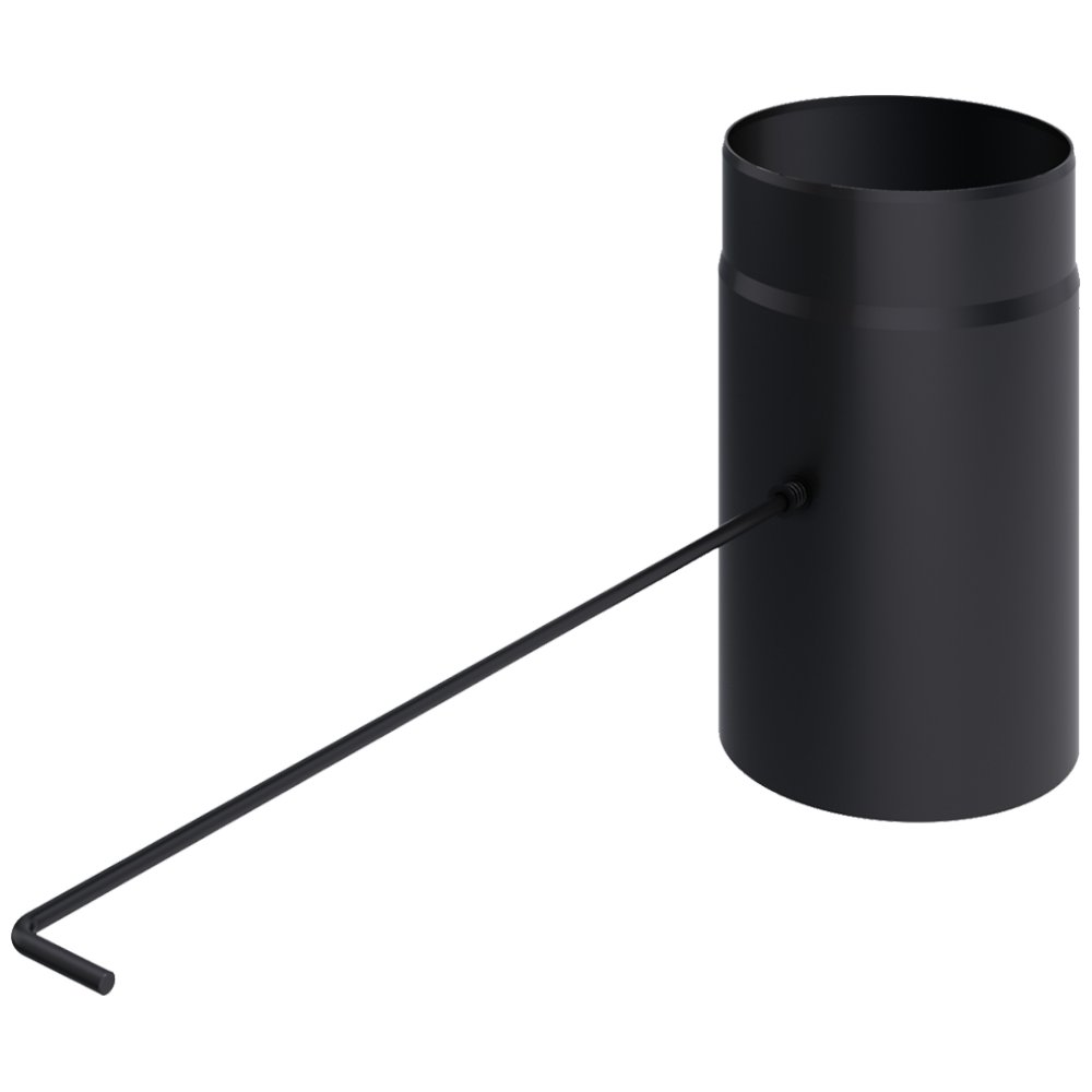 Kratki.pl szyber fi 180 czarny SZ180/S